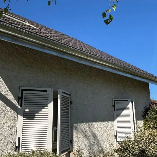 Chantier de toiture et zinguerie